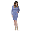 Women Slim Long Sleeve Elegant Turtleneck Jumper Dress