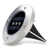 4PCS 3 LEDs Solar Powered IP65 Waterproof Ground Lamp