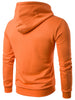 Hooded Drawstring Graphic Print Pullover Hoodie