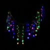 DIY LED Snowflake Hanging String Lights Parties Holiday Decor