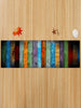 Colorful Stripe Antislip Velvet Area Rug