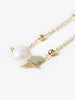 Faux Pearl Collarbone Necklace