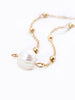 Faux Pearl Collarbone Necklace