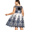 Plus Size Boat Neck Party Dress
