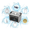 CJ - 008 0.7L Professional Ultrasonic Cleaner Machine Digital Timer for Home Use