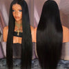 Ultra Long Middle Part Straight Synthetic Wig
