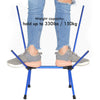 Super-light Breathable Backrest Detachable Chair Portable Beach Sunbath Picnic Barbecue Fishing Stool