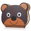 QL10 RGB LED Wooden Folding Mini Fox Book Shape Light