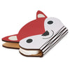 QL10 RGB LED Wooden Folding Mini Fox Book Shape Light
