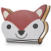 QL10 RGB LED Wooden Folding Mini Fox Book Shape Light
