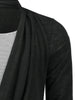 Draped Faux Twinset Long Sleeve Tee
