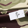 Round Collar Camouflage Spliced Women Crop Top with Pants