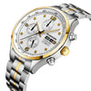 GUANQIN GJ16100 Fine Steel Band Men Automatic Mechanical Watch