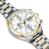 GUANQIN GJ16100 Fine Steel Band Men Automatic Mechanical Watch
