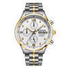 GUANQIN GJ16100 Fine Steel Band Men Automatic Mechanical Watch