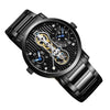 GUANQIN GJ16103 Multifunctional Tourbillon Auto Mechanical Men Watch