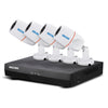 ESCAM PNK405 1080P 4CH POE Multifunction Security System