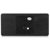 LED Wooden Alarm Clock Thermometer with Sound Control