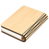 M - 001 Warm White LED Wooden Folding Mini Book Shape Light