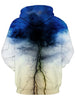 Kangaroo Pocket Cracked Sky 3D Print Hoodie
