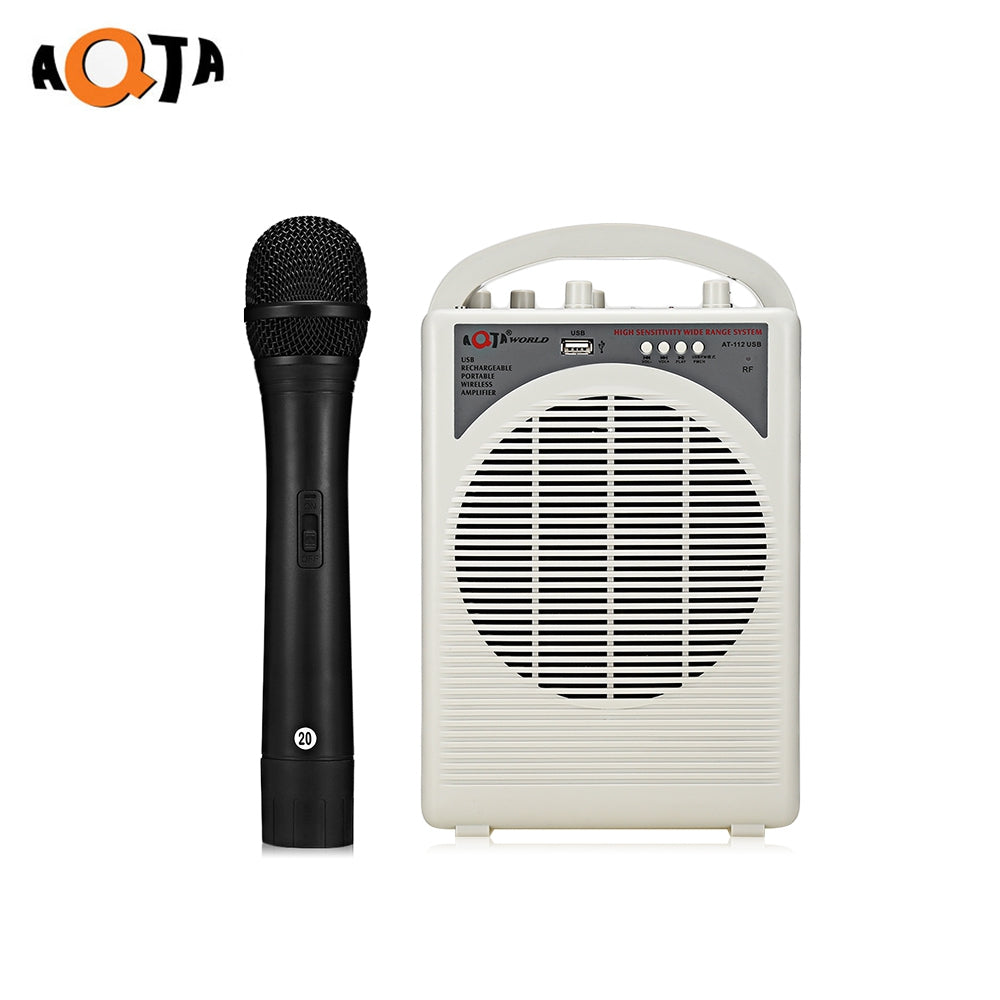 AQTA AT - 112USB Portable Voice Amplifier - Thumbnail 4