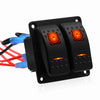 WUPP ZH - 371A 5PIN LED On / Off Toggle Switch for Vehicles
