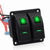 WUPP ZH - 371A 5PIN LED On / Off Toggle Switch for Vehicles