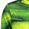 Cucumber Print Kangaroo Pocket Hoodie