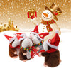 Christmas Style Cute Talking Hamster Plush Toy Sound Record