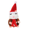 Christmas Style Cute Talking Hamster Plush Toy Sound Record