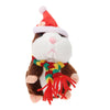 Christmas Style Cute Talking Hamster Plush Toy Sound Record