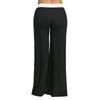 Wide Leg Pants with Color Block