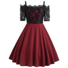 Lace Panel Cami Party Dress