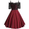 Lace Panel Cami Party Dress
