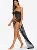 Strapless Bikini with Cover Up