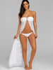 Strapless Bikini with Cover Up