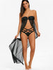 Strapless Bikini with Cover Up
