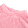 New Women Long Sleeve Fluffy Sweater Warm High Neck Jumper Pullover Crop Top