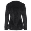 New Women Long Sleeve Fluffy Sweater Warm High Neck Jumper Pullover Crop Top
