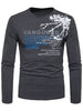 Long Sleeve Floral Graphic Tee