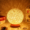 CF036 Rattan Ball Table Lamp