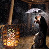 Utorch LED Solar Flickering Flame Torch Light Landscape Lighting
