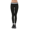 Elastic Waist Stripe Print Skinny Leggings Women Yoga Pants
