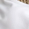 Knot Tied Sides Ribbed Bikini
