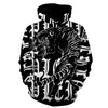 Kangaroo Pocket Roaring Tiger Hoodie