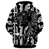Kangaroo Pocket Roaring Tiger Hoodie