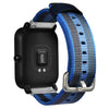 TAMISTER 20mm Knitted Canvas Wrist Watch Band Strap for AMAZFIT Youth Ed.