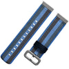 TAMISTER 20mm Knitted Canvas Wrist Watch Band Strap for AMAZFIT Youth Ed.