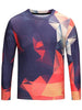 Crew Neck Geometric Tee