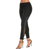 Lace Up Leggings with Grommet